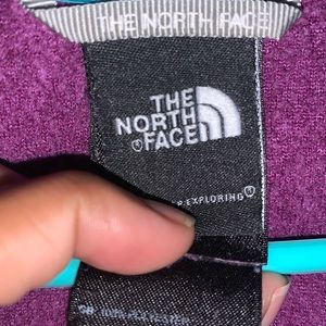 A NorthFace Fleece (Purple & Blue) size medium